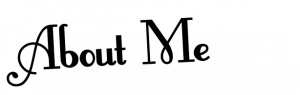 About Me black title